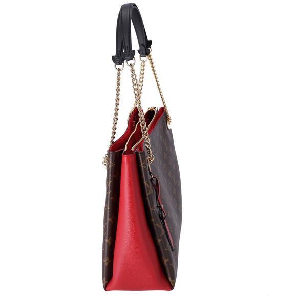 Louis Vuitton Surene MM Monogram Shoulder Bag M43773 Cerise Canvas - Picture 8 of 9